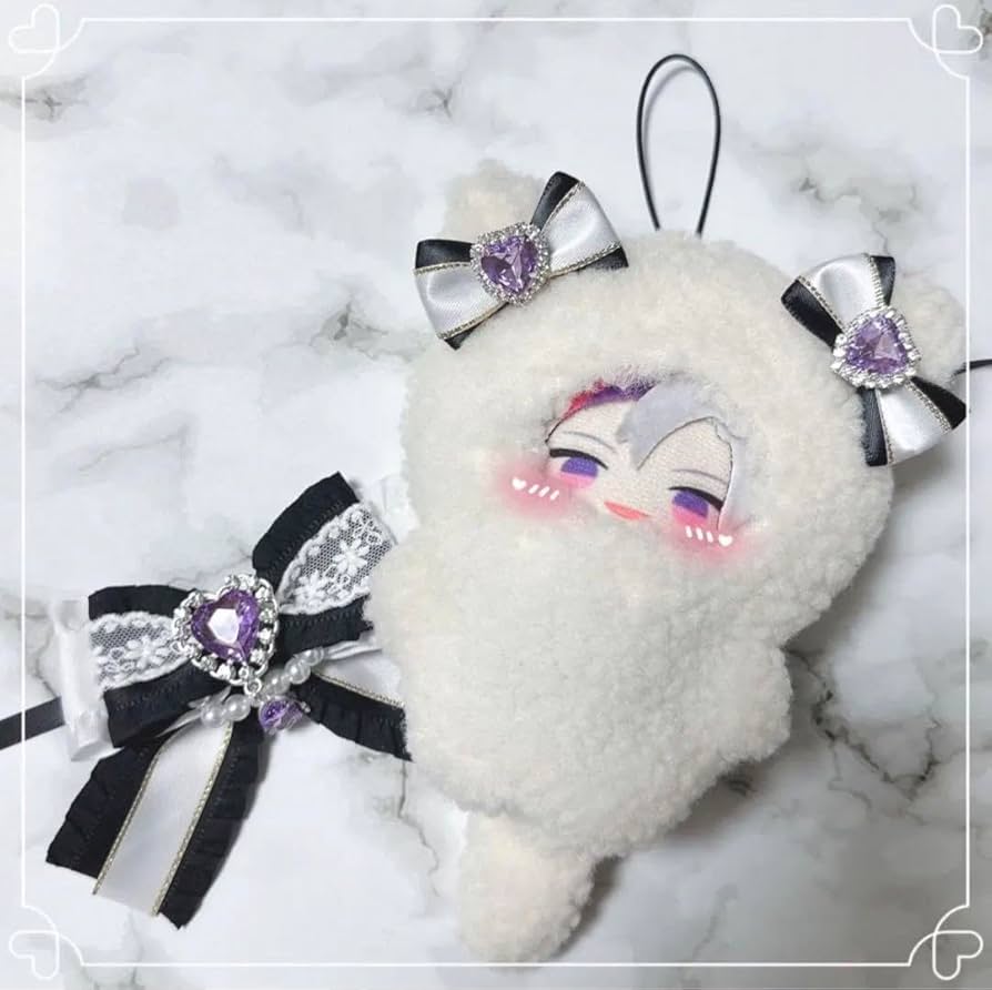 Amazon.co.jp: にじぱぺっと ぬい服 10cm 10センチ 着ぐるみ 黒紫ねこ