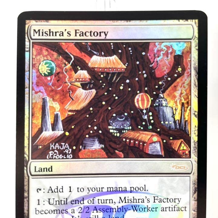 foil プロモ・ミシュラの工廠/Mishra's Factory プロモ] ミシュラの