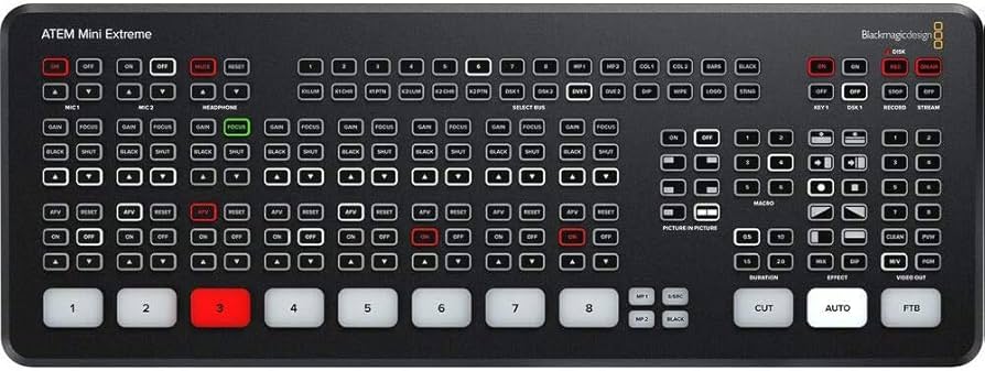 ATEM Mini Extreme ライブストリーミングスイッチャー Amazon.com