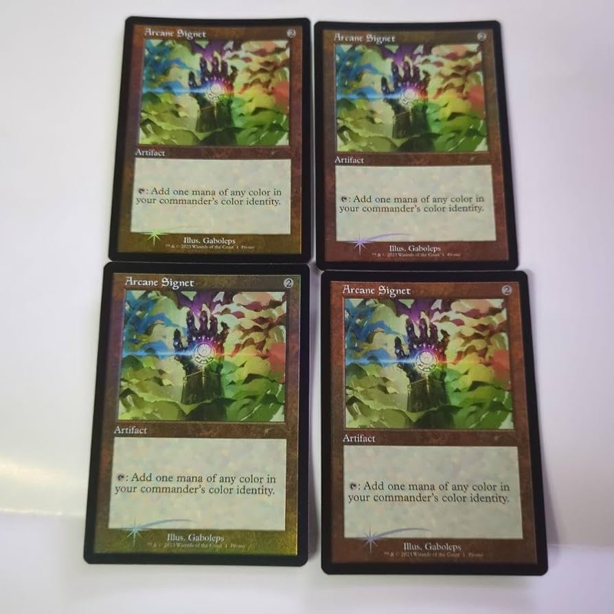 MTG【ギャラクシーFoil】秘儀の印鑑/Arcane Signet MTG | Secret Lair