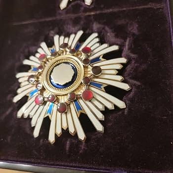 Amazon.co.jp: 極 本物保証勲一等瑞宝章 明治勲章 瑞宝大綬章 明治昭和