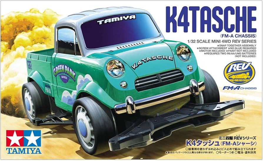 Amazon | タミヤ(TAMIYA) ミニ四駆REVシリーズ No.20 K4タッシュ FM-A