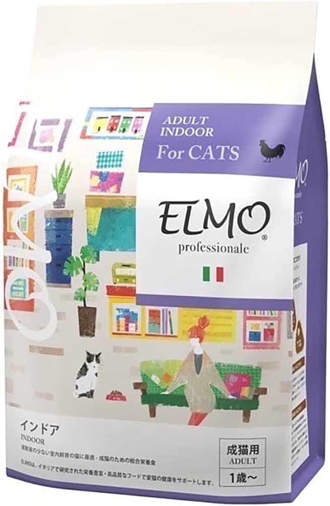Amazon | 【成猫用 イタリア製キャットフード 2kg】ELMO エルモ
