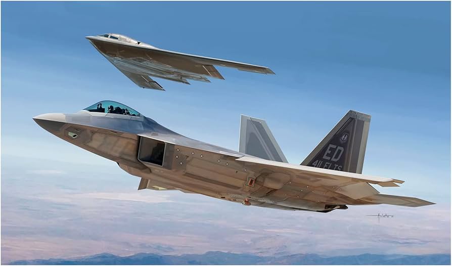 Amazon | ウルフパックデザイン 1/72 アメリカ空軍 F-22A ラプター