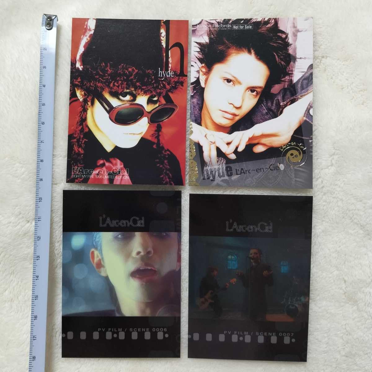 B*K様 L'Arc~en~Ciel トレーディングカード hyde サイン入り B*K様 L