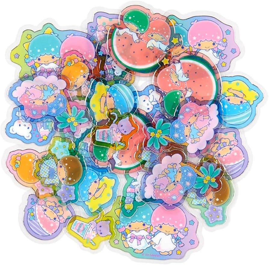 Amazon.co.jp: サンリオ(SANRIO) 夏シール リトルツインスターズ