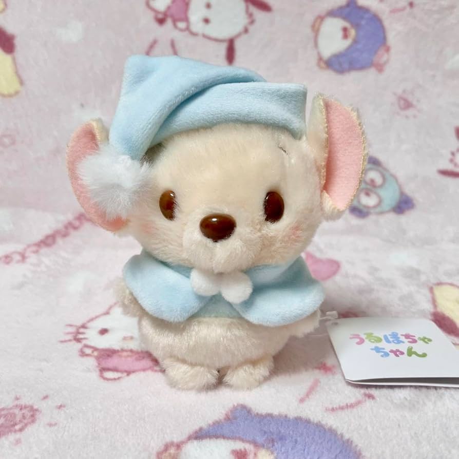 Amazon.co.jp: ルー ぬいぐるみ うるぽちゃちゃん フルーツラテカラー