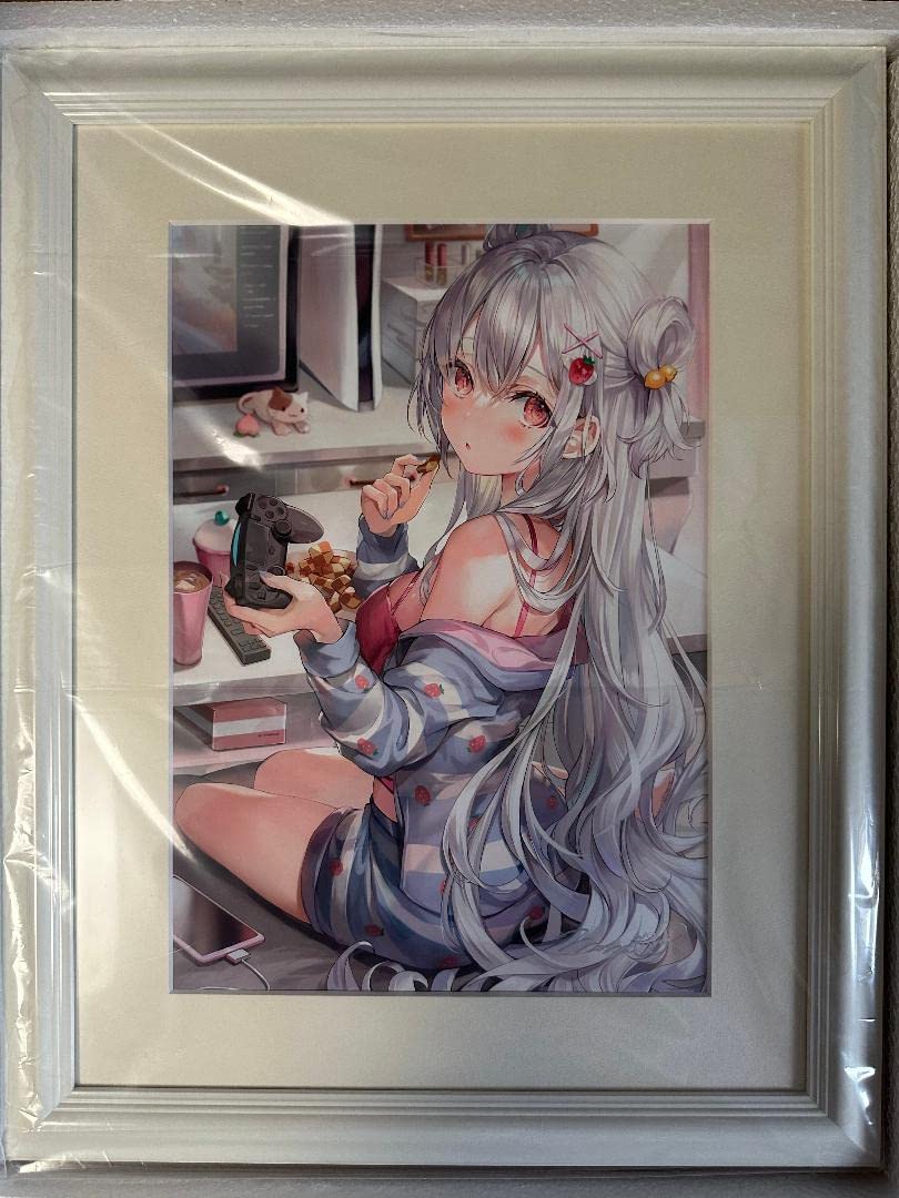 ももこ先生】直筆サイン入りA3複製原画・Moment2 さしみねこ屋 ももこ