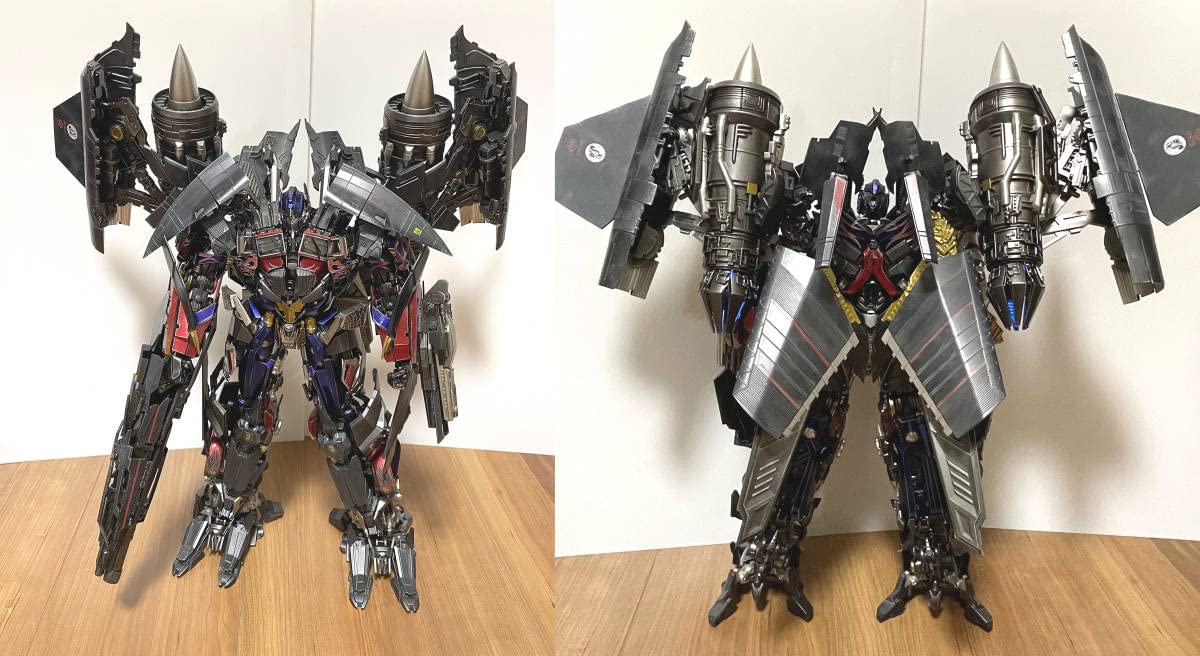 DLX オプティマスプライムとジェットファイヤー ジェットパワー