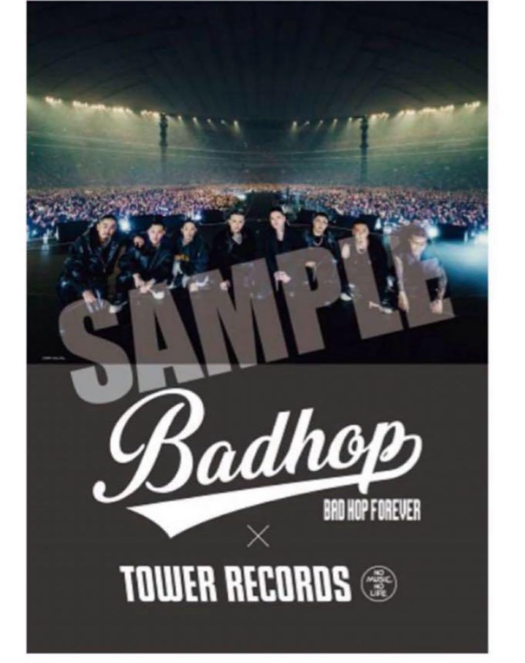 BAD HOP THE LAST EDITION (3,000個限定)ポスター BADHOP 東京ドーム