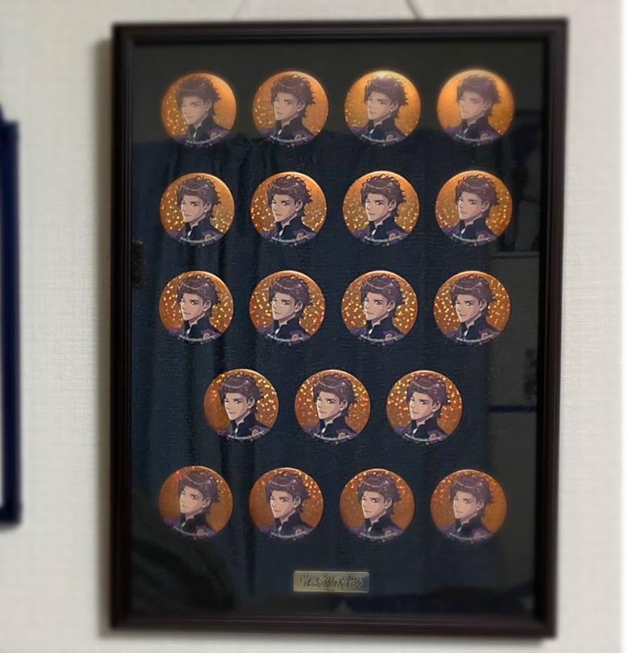 Amazon.co.jp: うたプリ 桐生院ヴァン ホログラム缶バッジ額装セット