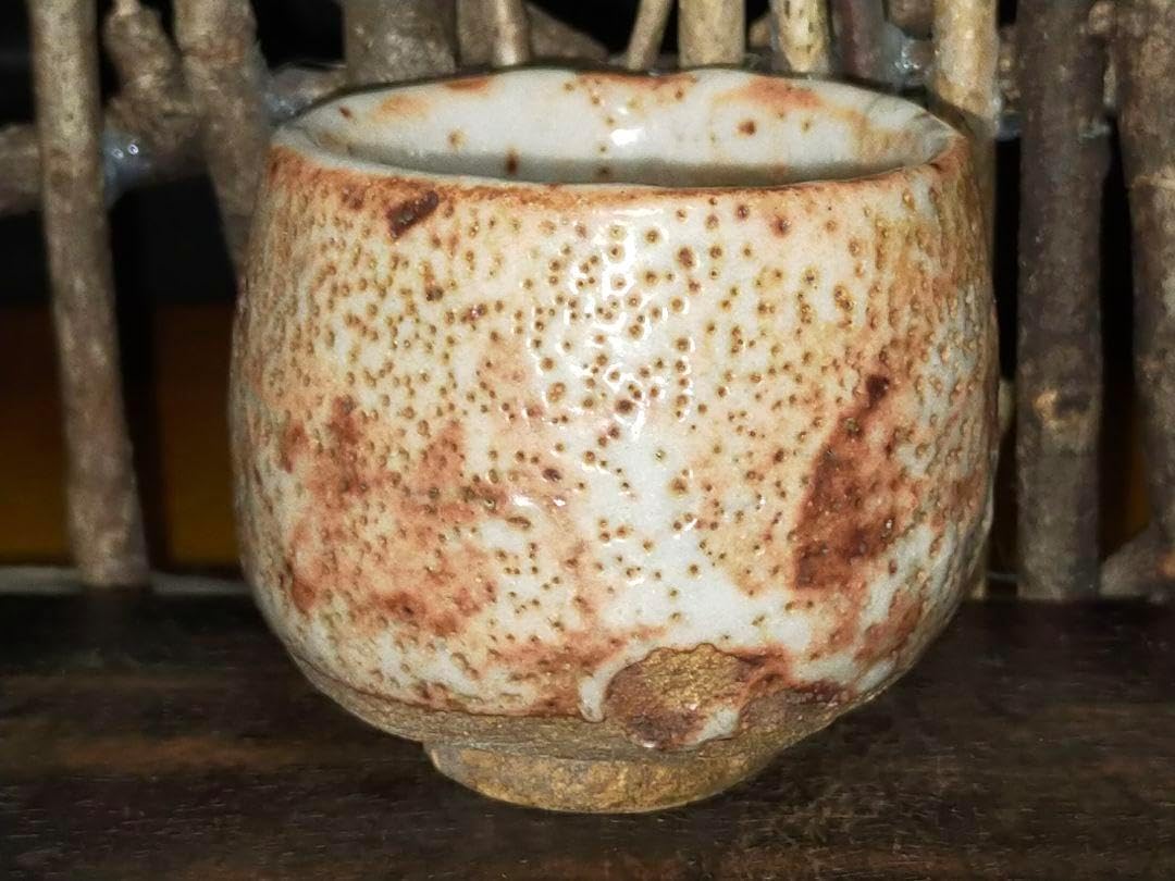 ぐい吞み（酒杯・お猪口）作家物 室町勝廣作 葆光彩盛磁 栃木