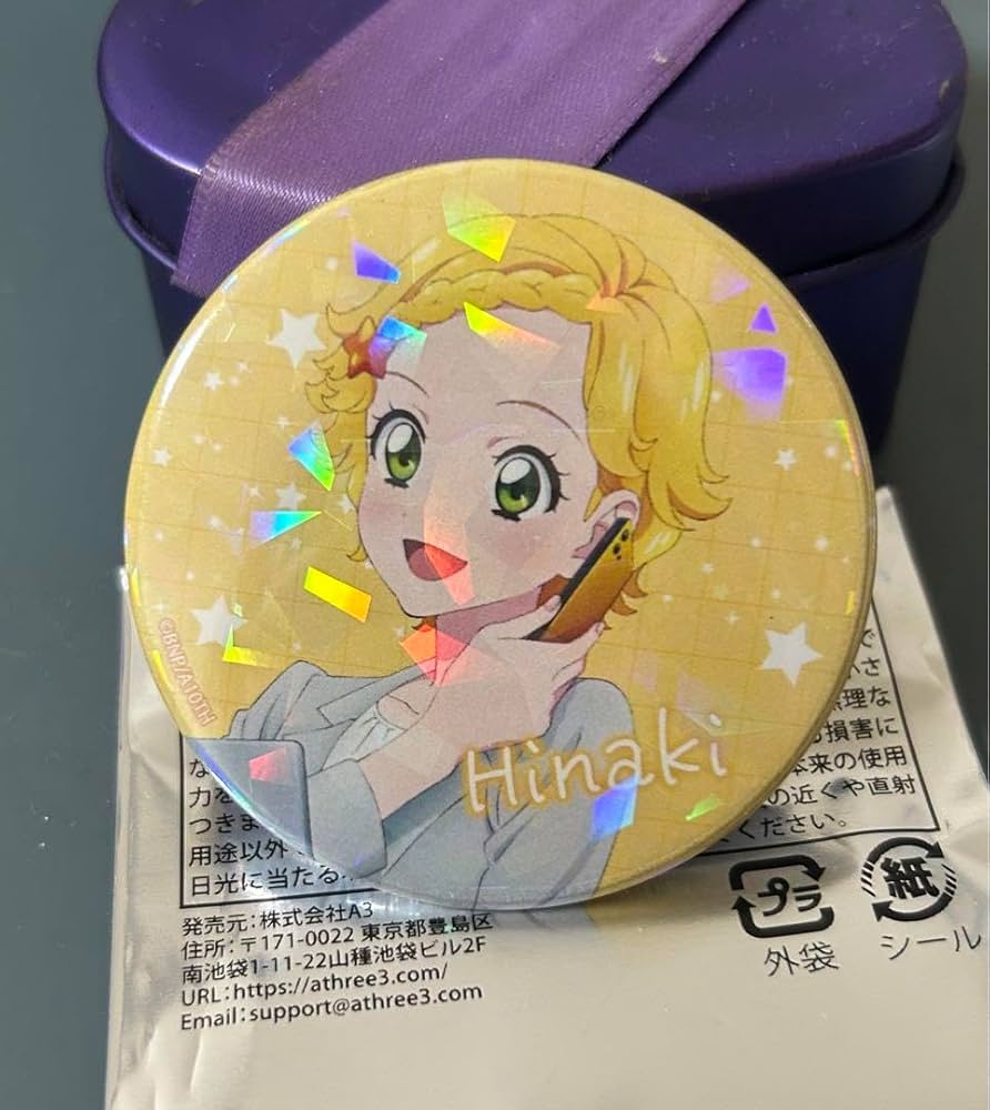アイカツ！ ルミナス 大空あかり 氷上スミレ 新条ひなき 缶バッジ