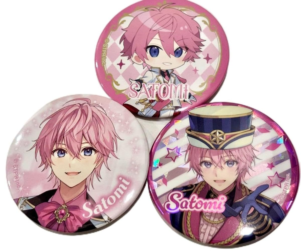 れいな すとぷり さとみ 缶バッチ Big缶バッチ 2024 spring れいな す