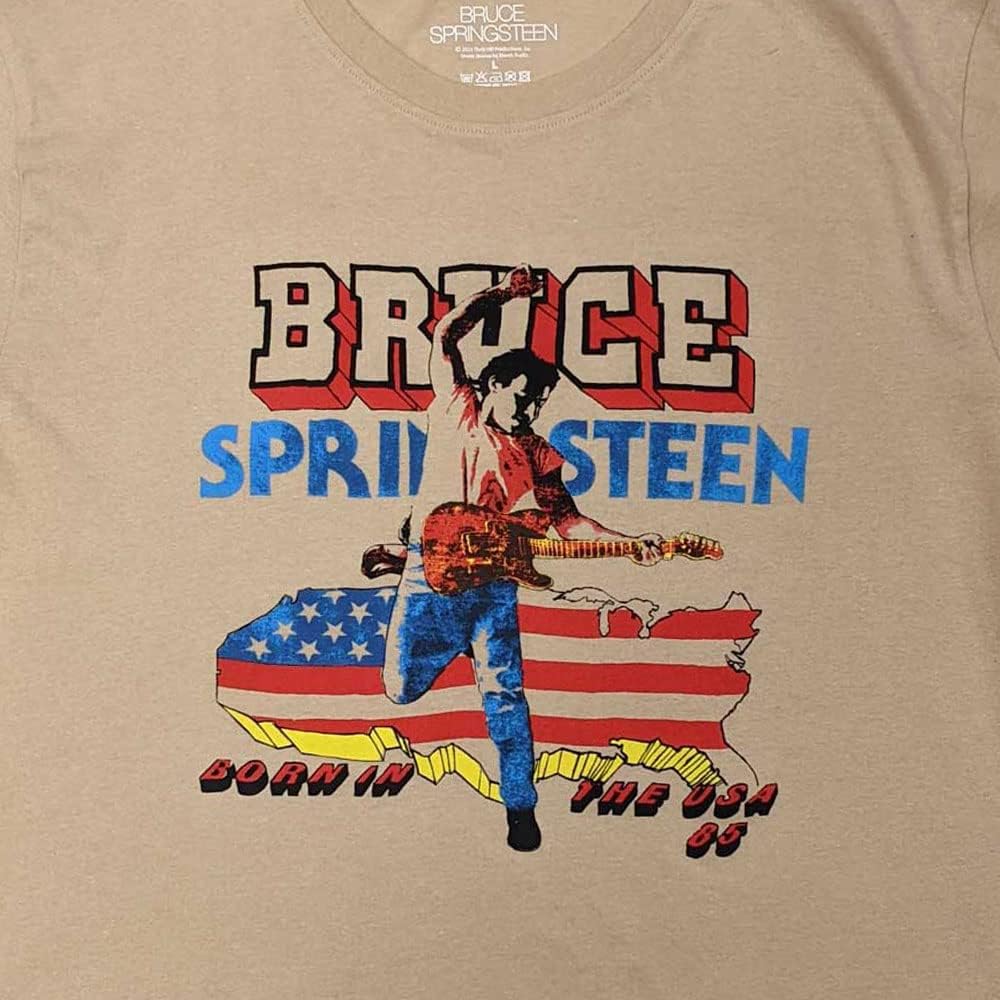 Amazon.com: Men's Bruce Springsteen Born in The USA '85 T-Shirt