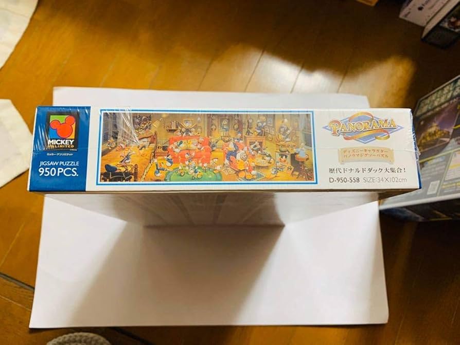 廃盤・未開封】歴代ドナルドダック大集合 ジグソーパズル シュリンク