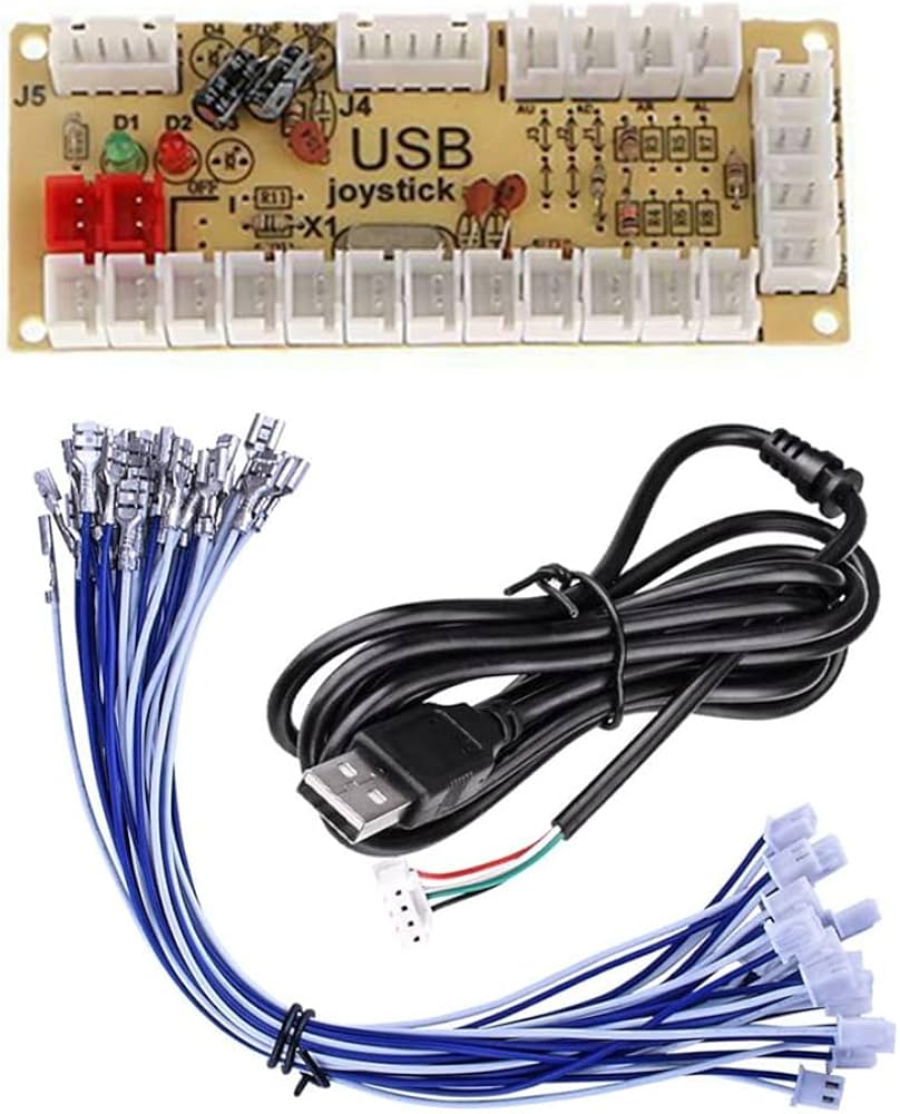 Amazon.com: TAPDRA Zero Delay Arcade USB Encoder PC to Joystick