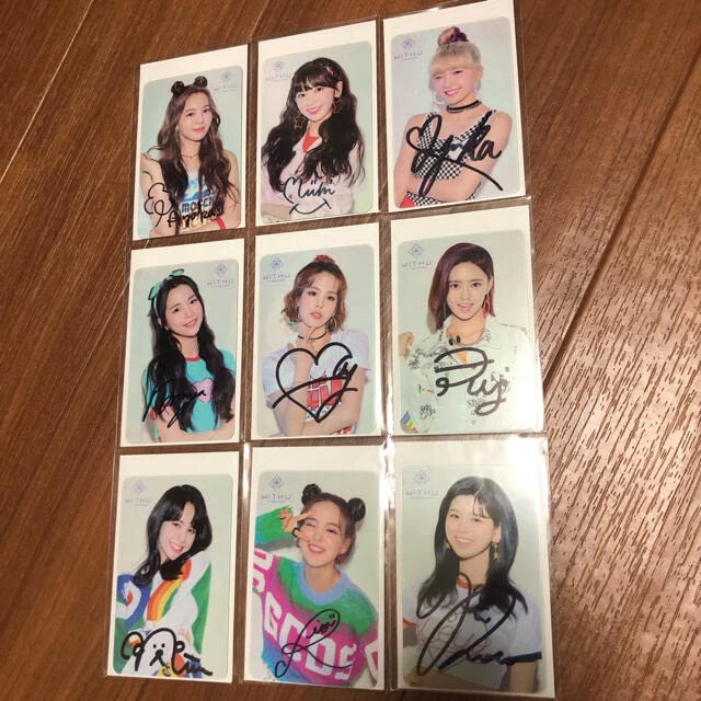 NiziU 直筆サイン入りポスター 全員 オール NiziU 直筆サイン入り