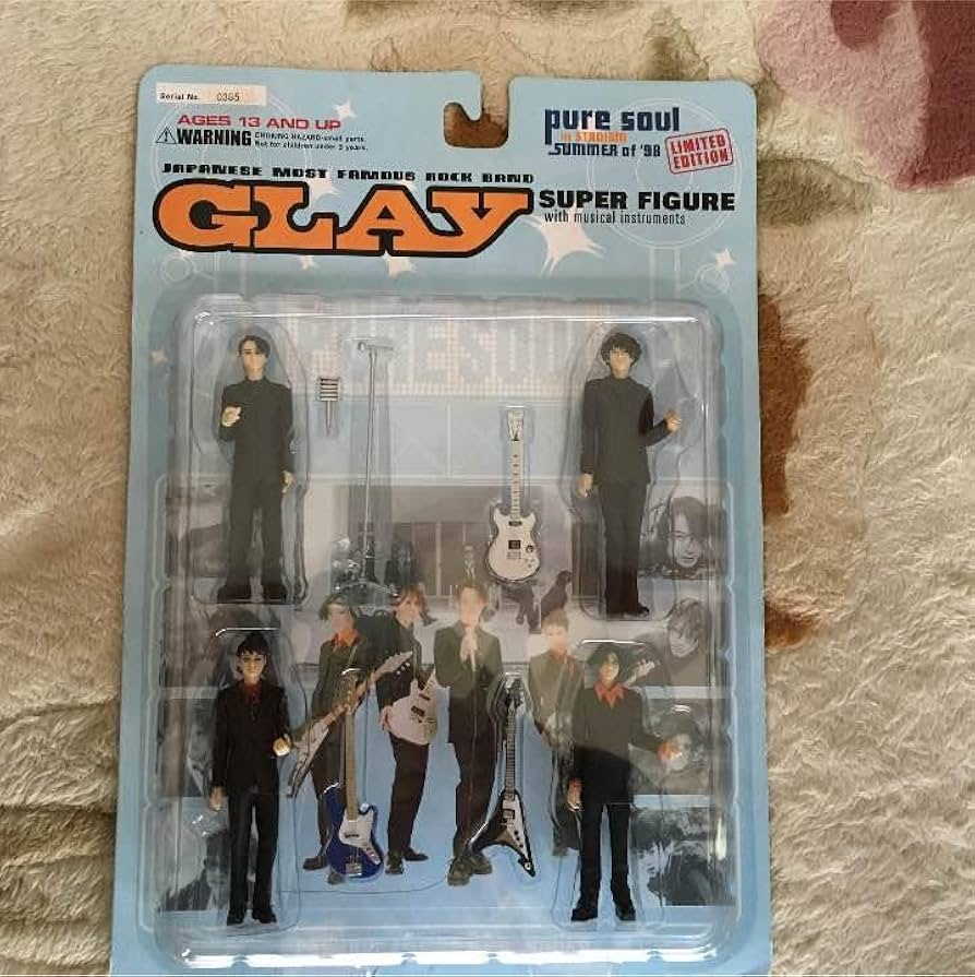 値下げGLAY フィギュア・一番くじグラス全種・トランプ・ミニアクリル