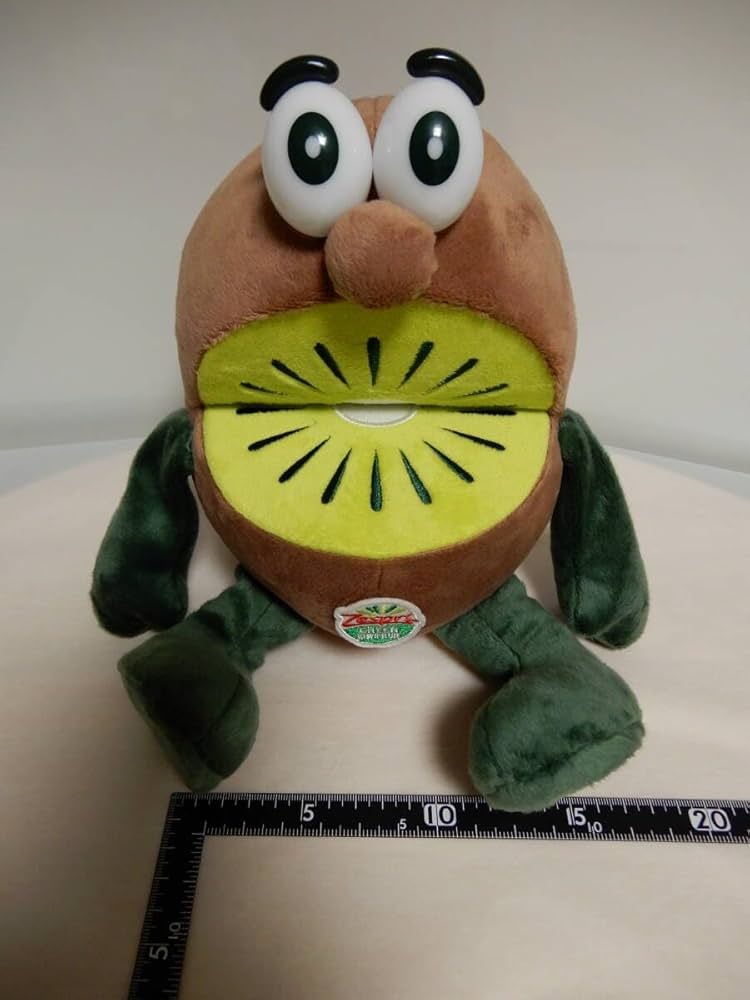 Zespri キウイ ぬいぐるみ 中サイズ ゼスプリ グリーン Zespri キウイ