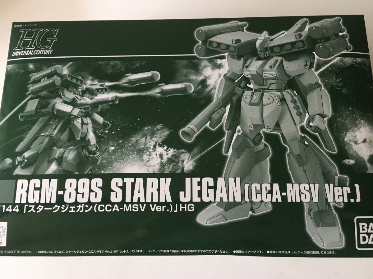 Amazon.co.jp: HGUC 1/144 RGM-89S スタークジェガン CCA-MSV Ver