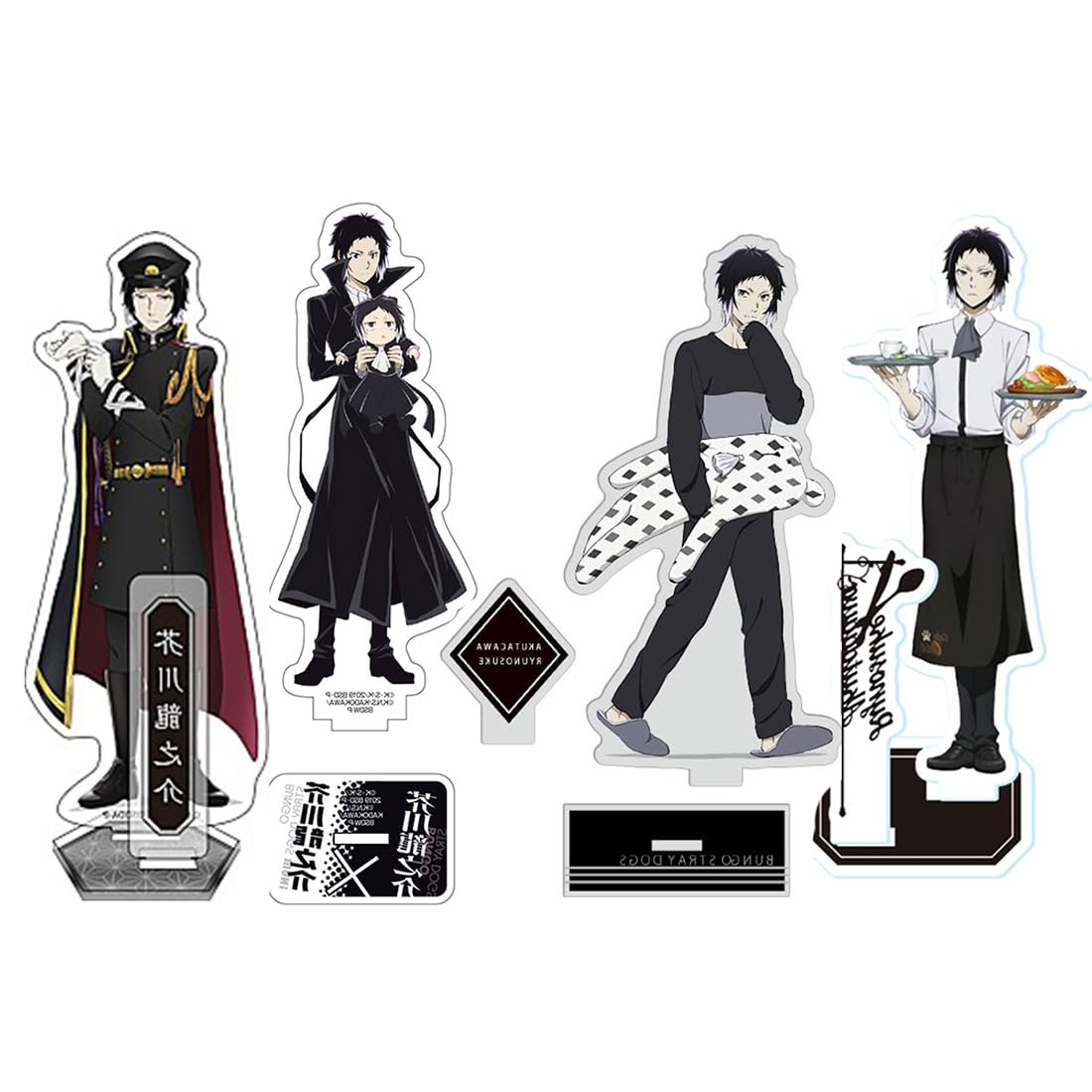 文スト ヤングエース アクスタ 太宰治＆中原中也、中島敦＆芥川龍之介