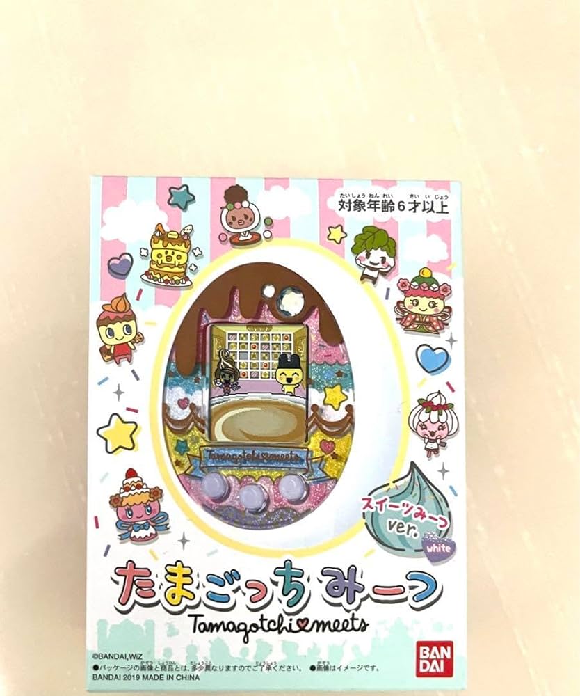 たまごっち みーつ スイーツみーつ White ホワイト バンダイ BANDAI