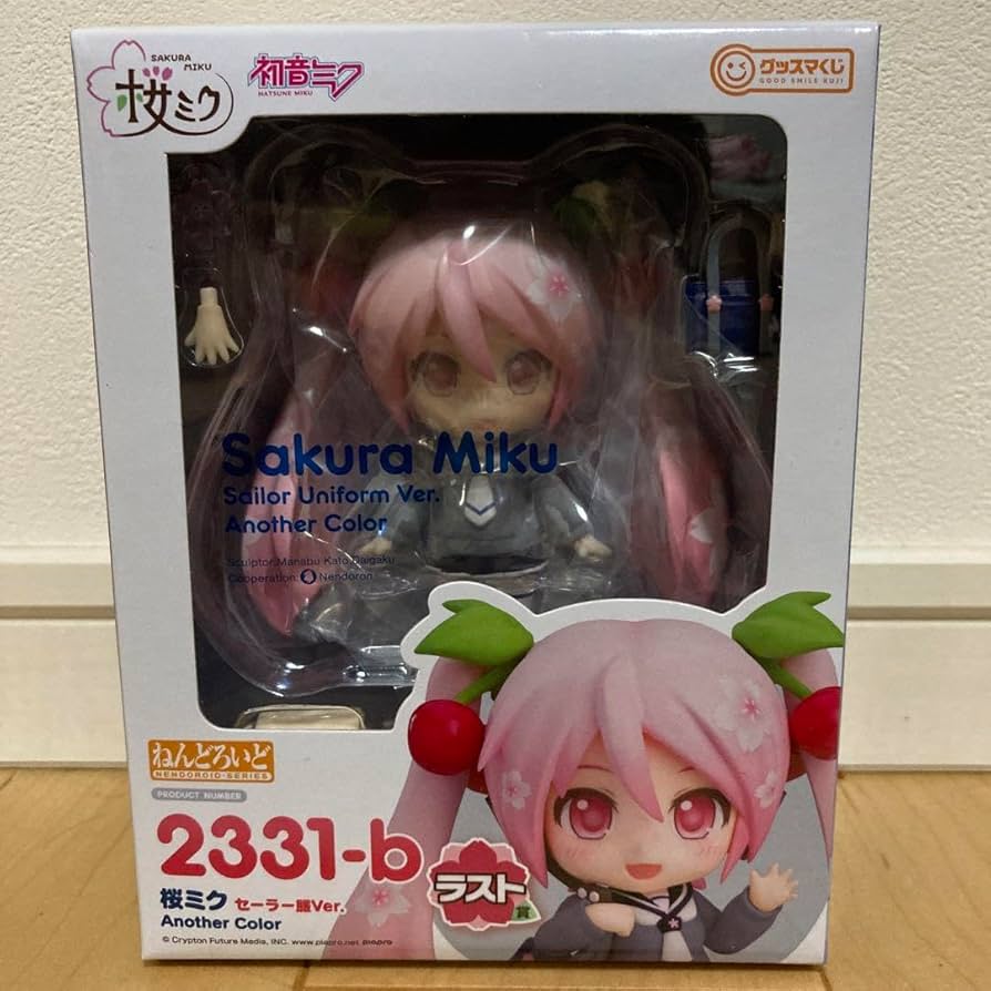 桜ミク B賞 ラストワン賞 ねんどろいど グッスマくじ 桜ミク