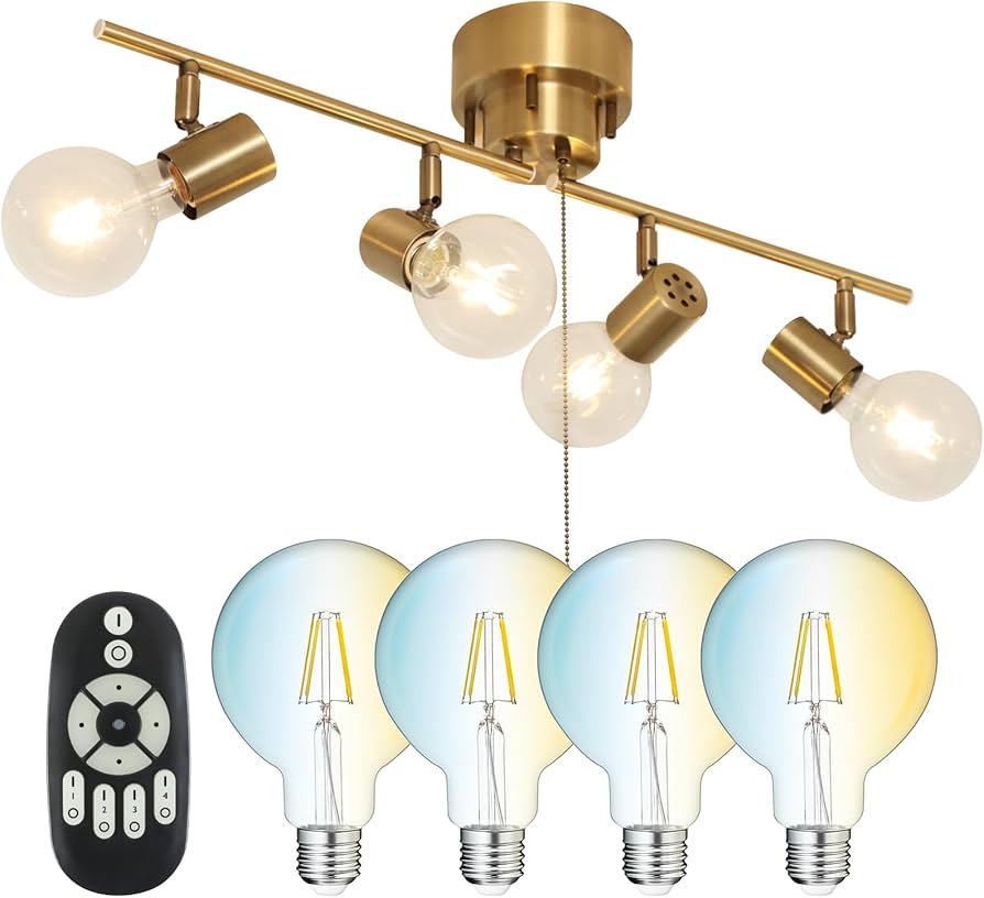 Amazon.co.jp : 共同照明 シーリングライト 4灯 E26 GT-DJ-IE26Q-G95CT