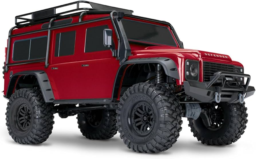 Amazon.co.jp: Traxxas TRX-4 ディフェンダー クリップレス-レッド