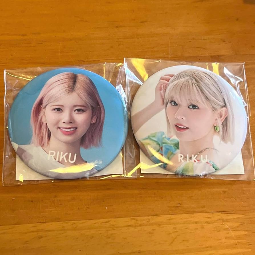 Amazon.co.jp: niziu リク 缶バッジ 缶バッチ COCONUT ポップアップ