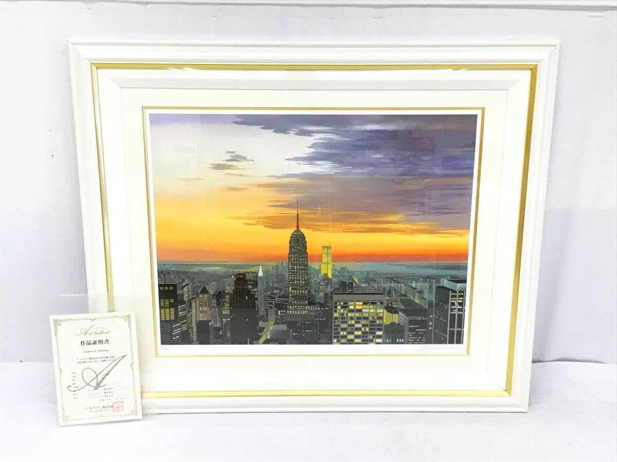 ミッシェル・バテュ フォーシーズン冬 シルクスクリーン 大判 50/100