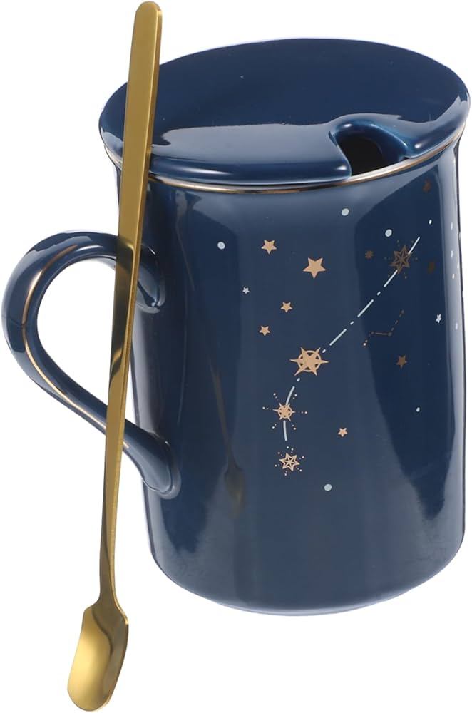 青色 陶器 蓋付き容器とカップ セット