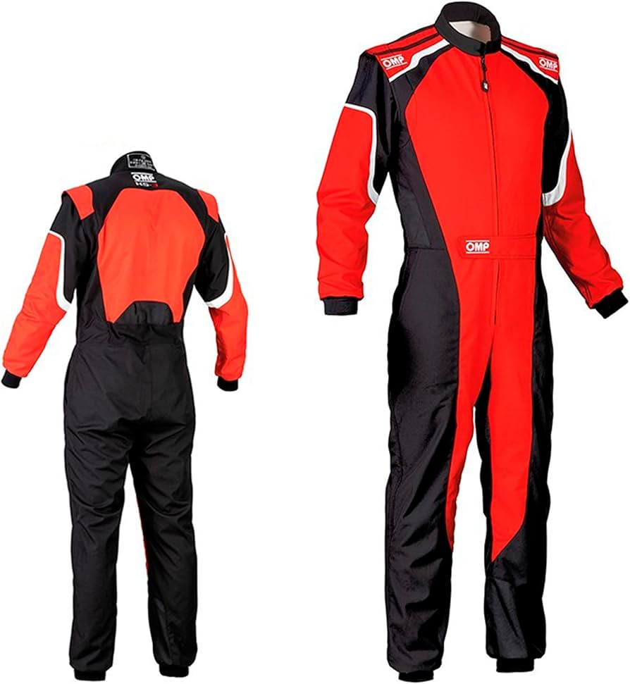 Amazon | OMP KS-3 SUIT キッズ・ジュニア用 レッド×ブラック 150