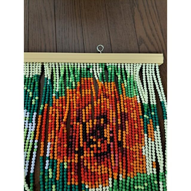 スキルスクリーン 貴婦人 のれん ビーズのれん 暖簾 Amazon.co.jp