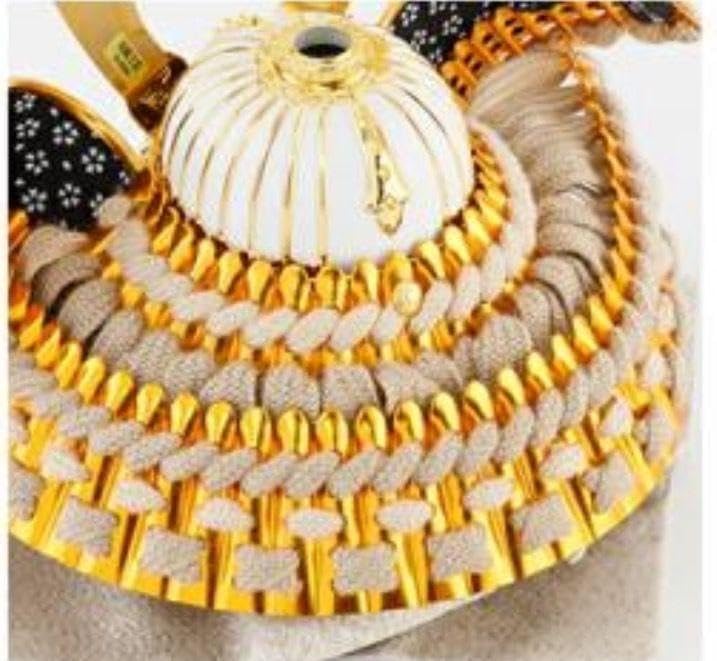 横幅37.5cm｜ケース入り飾り｜今どきの五月人形｜ ホワイト モダン