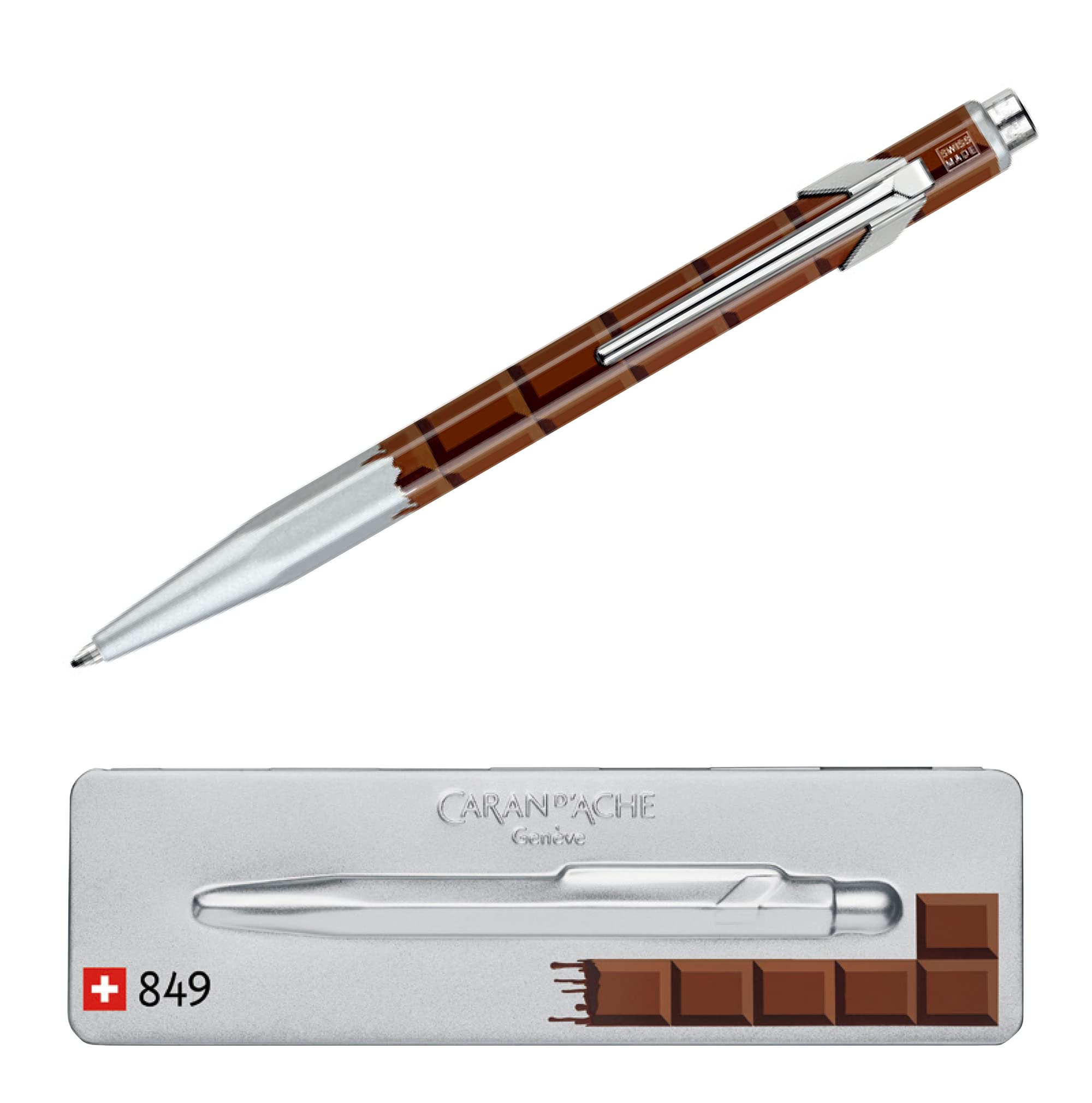 Amazon | CARAN D'ACHE カランダッシュ ボールペン 油性 849 ポップ