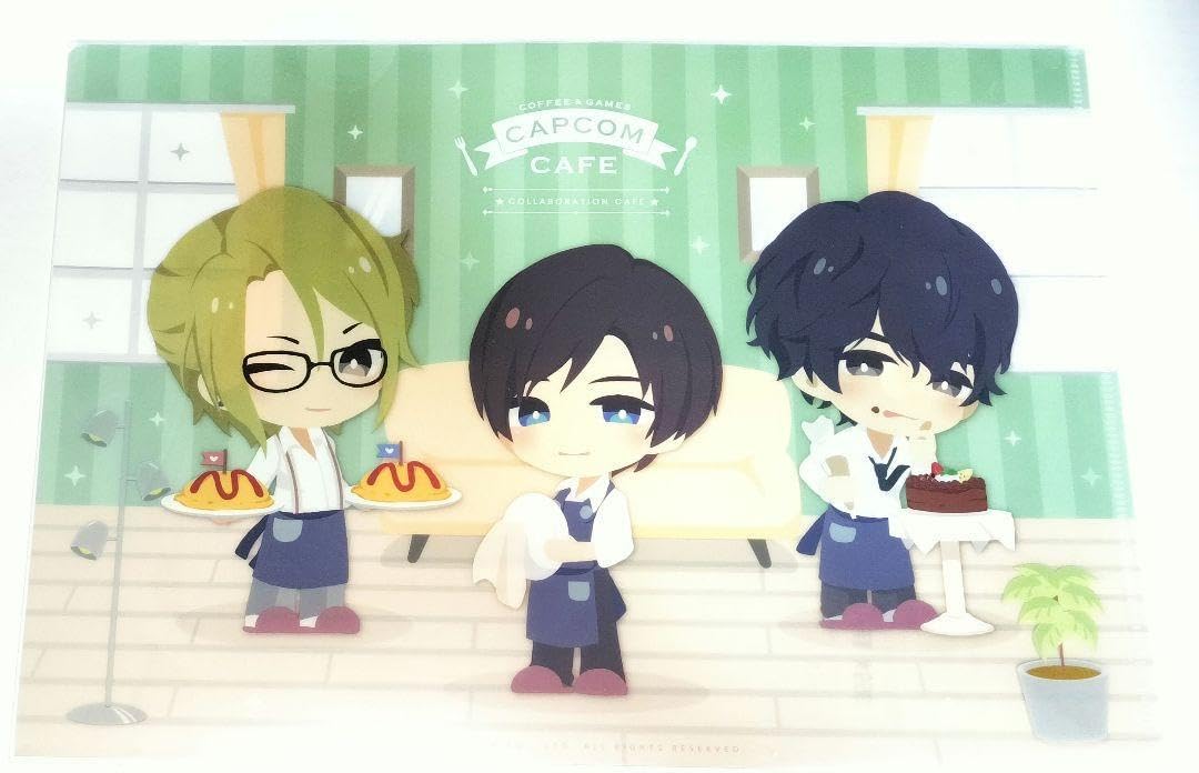 囚われのパルマ ハルト アオイ チアキ クリアファイル カフェ 店員