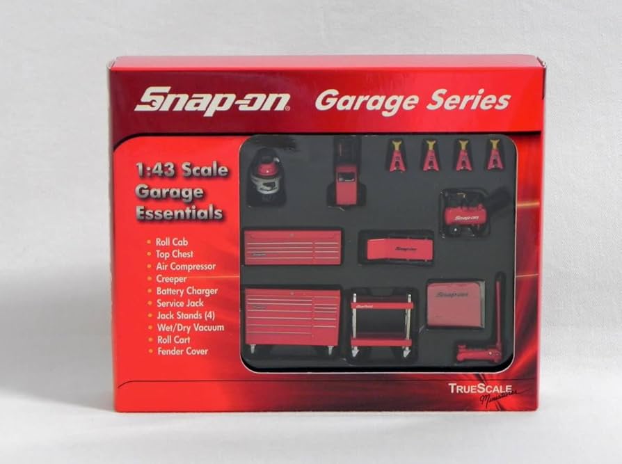 Amazon.co.jp: TSM 1/43 スナップオン ガレージツールセット Snap-on