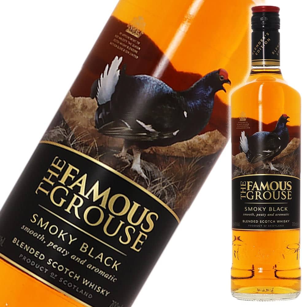 Amazon.co.jp: Famous Grouse Smoky Black 40% 700 ml [Parallel