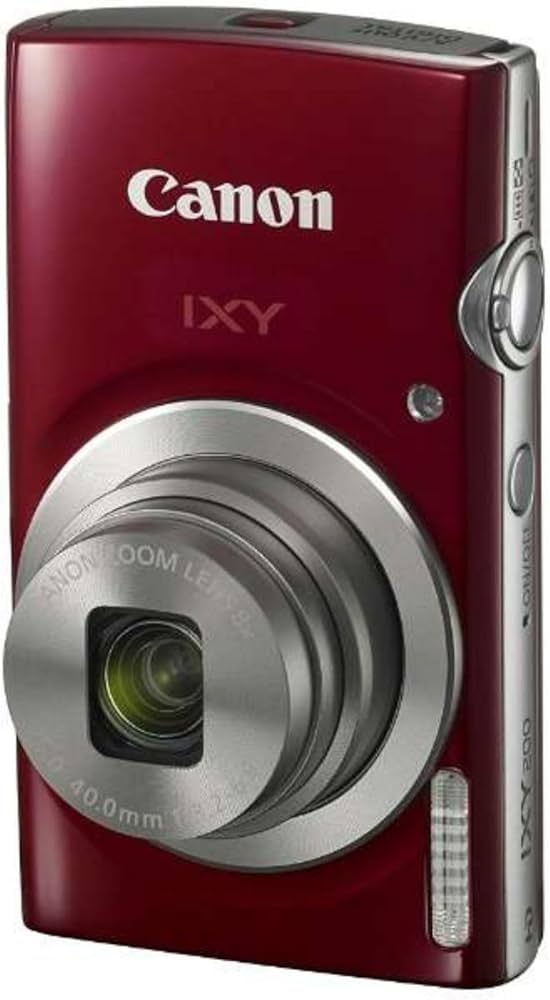 Amazon.co.jp: Canon IXY200 Digital Camera Red Ixi 200 : Electronics
