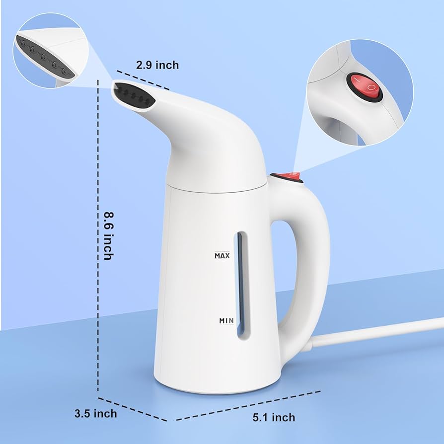Amazon.com: Handheld Garment Steamer for Clothes, Portable Clothes