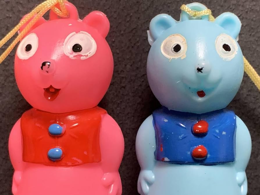 ホワッツマイケル フロッキー ソフビ 人形 個人保管品 昭和 レトロ