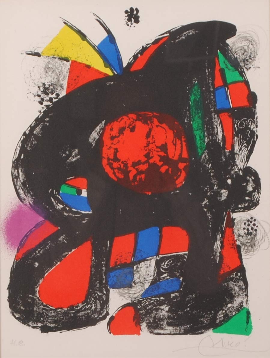 し*ん様 ジョアン ミロ リトグラフ し*ん様 ジョアン ミロ リトグラフ