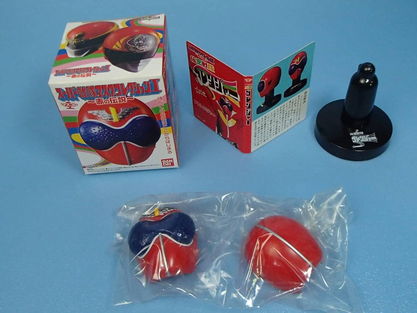 スーパー戦隊マスクコレクションⅠ 赤の伝説 Aセット Bセット 2箱