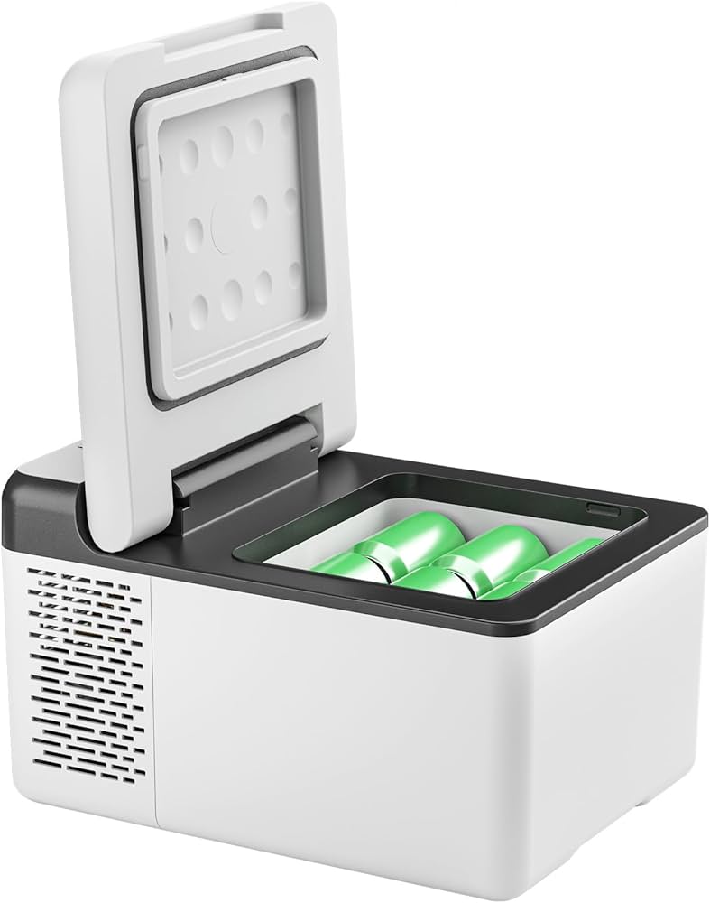 Amazon.co.jp: F40C4TMP 車載冷蔵庫 9L -20℃～20℃ 急速冷凍 ポータブル