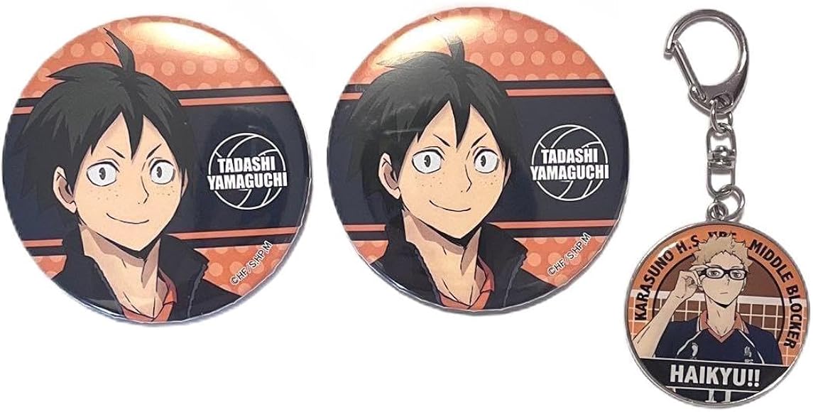 ハイキュー！！山口忠缶バッジセット