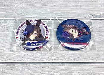 Amazon.co.jp: ウマ娘 ライスシャワー 缶バッジ セット : おもちゃ