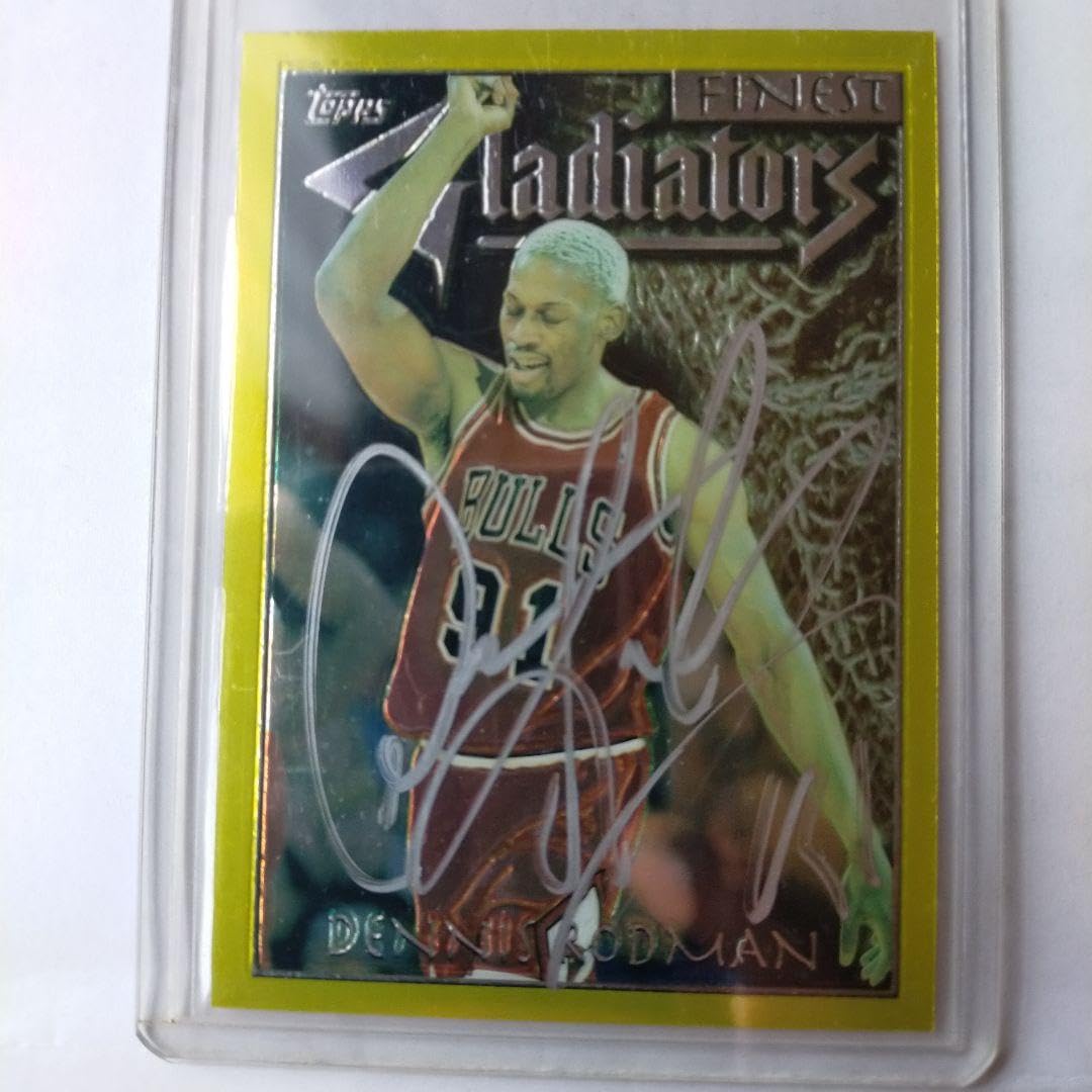 スーパーSALE】NBA デニス・ロッドマン 直筆サイン スーパーSALE】NBA