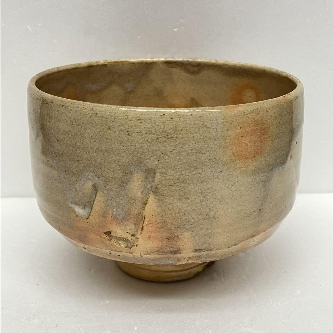 萩茶碗（田原 陶兵衛作）共箱 【茶道用抹茶碗】 萩焼 茶道具 抹茶